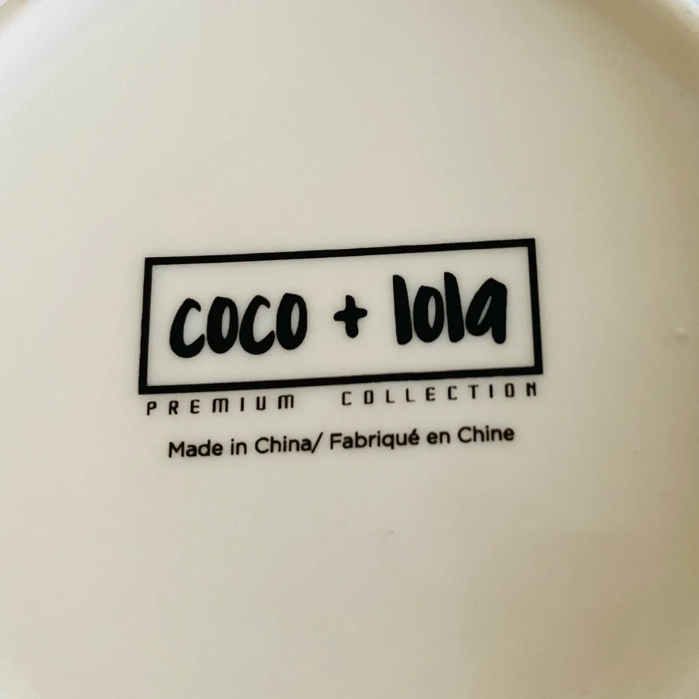 Coco + Lola Mug Premium Collection Ceramic Coffee Tea 